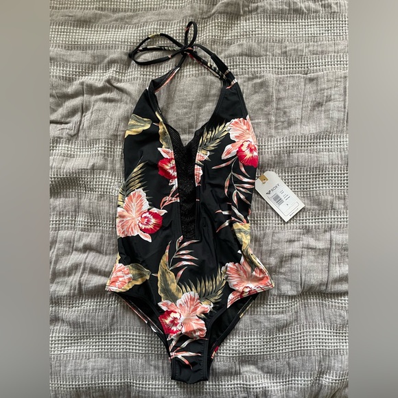 Roxy Swim Roxy One Piece Florallace Bathing Suit Poshmark